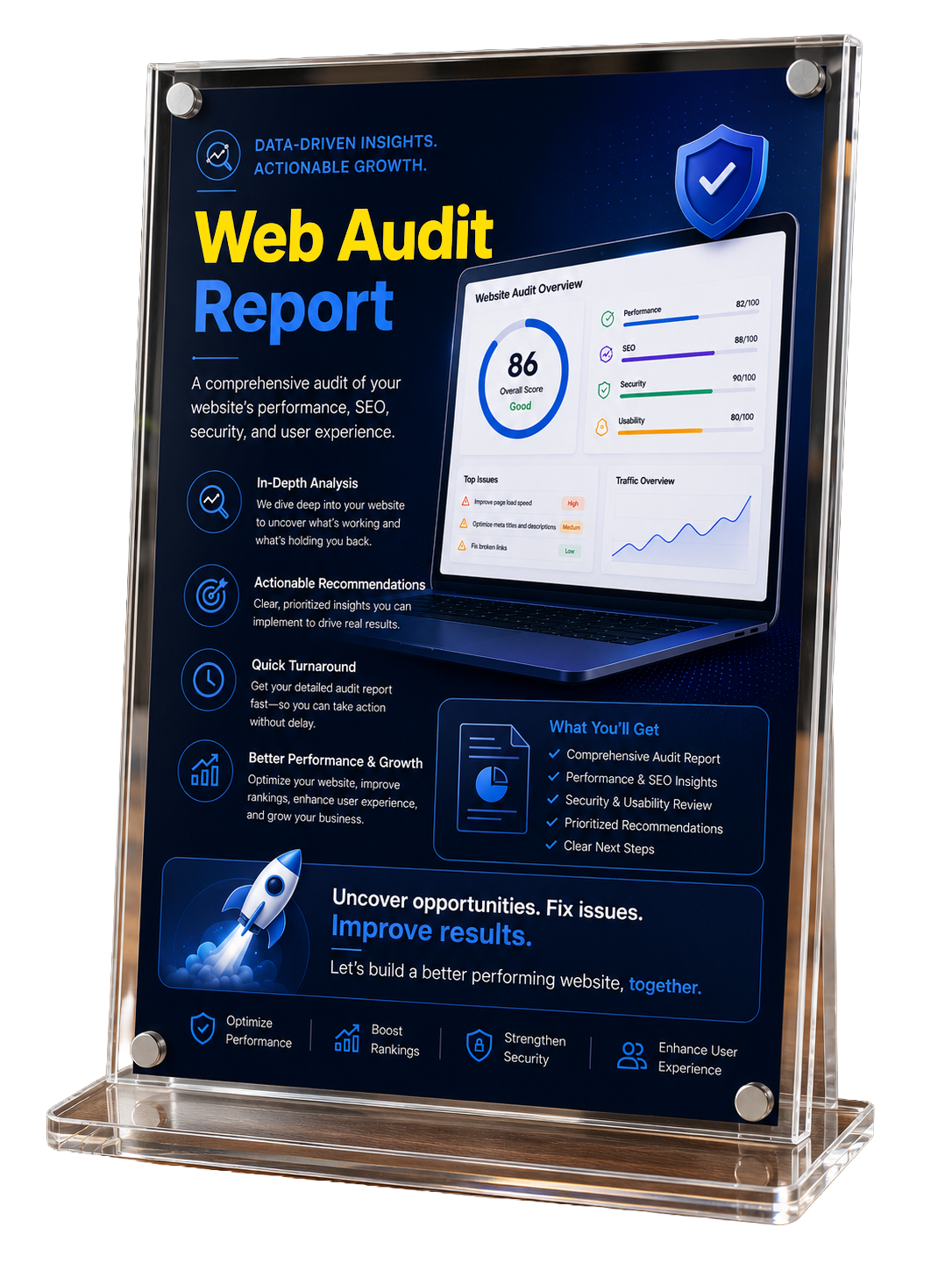 Web Audit Report preview